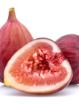 Ficus carica Sweet Temptation™ Fig Fruit Red skin and white and pink flesh fig tree fruit sweet flavour