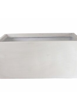 Gardenlite Trough White Feature decorative pot for plants