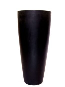 Urban Crucible Black tall singular pot