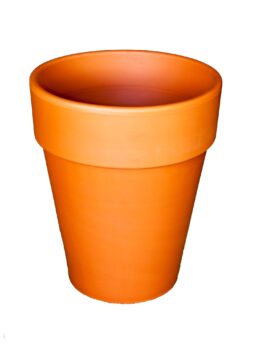 Eurocotta Calima Pot Traditional orange clay terracotta plant pot