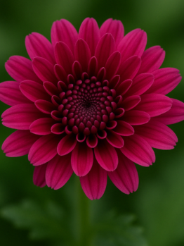 The Chrysanthemum ‘Milkshake Cherry’ 15cm Pot features a vibrant deep magenta bloom, beautifully set against lush greenery—ideal for adding a cheerful touch to any space.