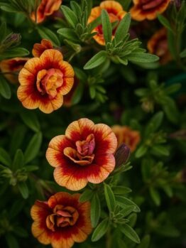 Calibrachoa 'Double Orangetastic'