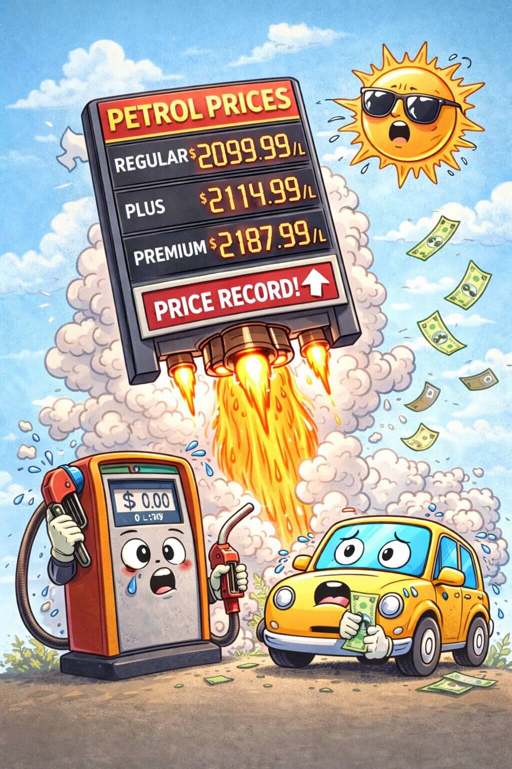 Petrol Prices Rising